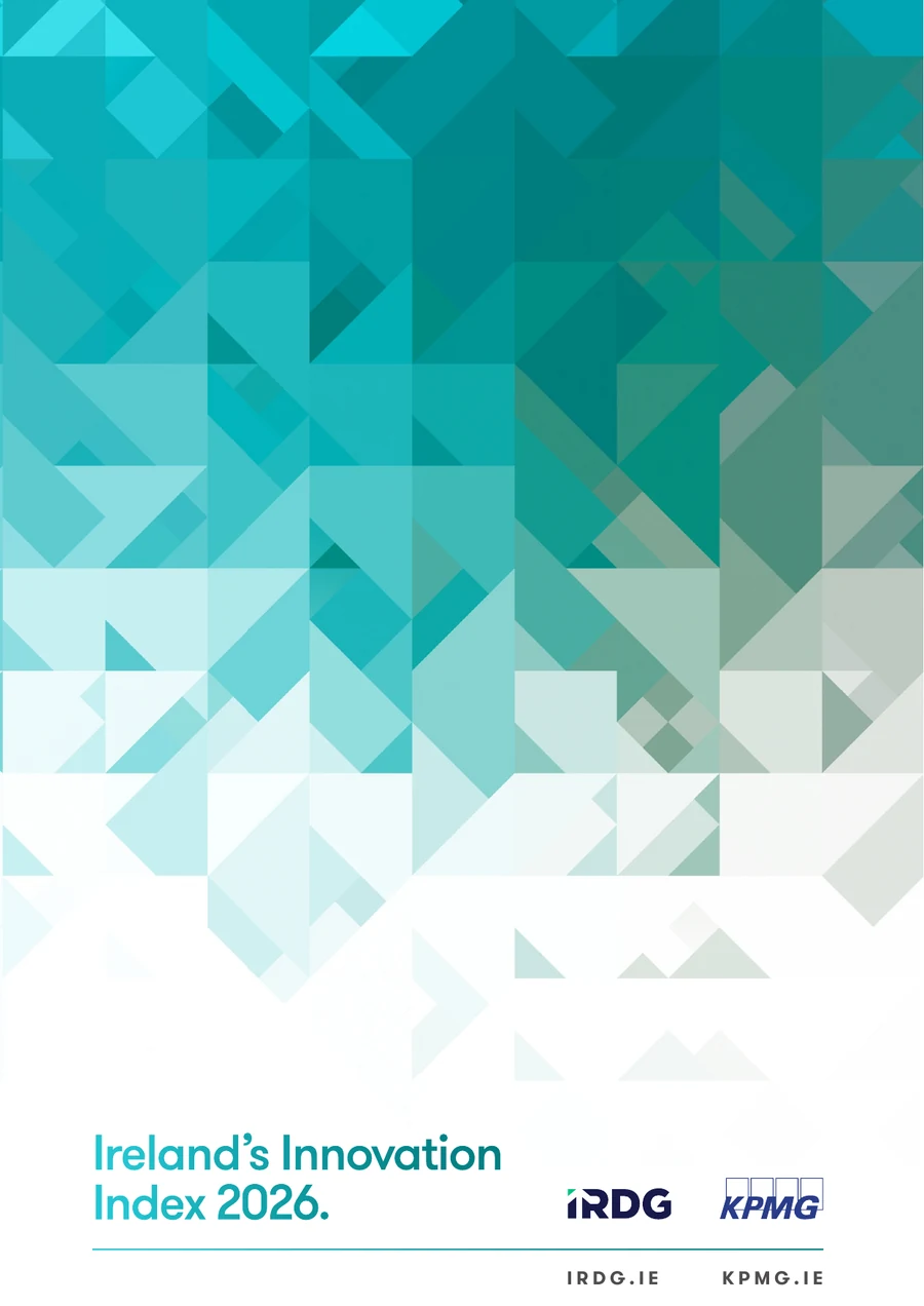 Cover of Ireland's Innovation Index 2026, published by IRDG with KPMG.